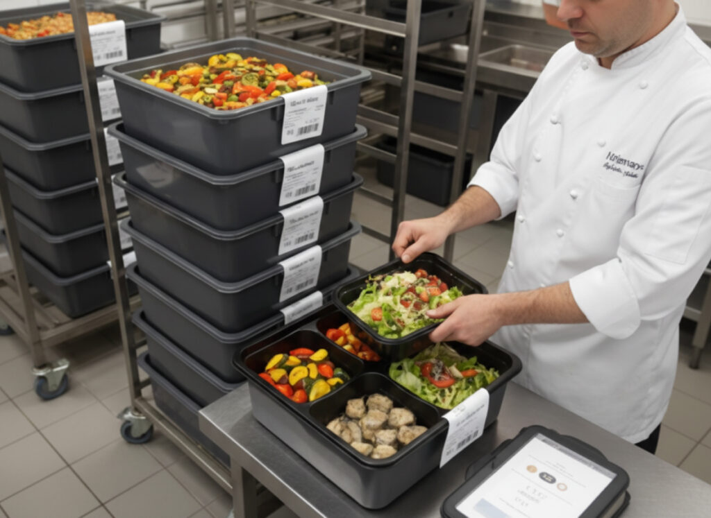 software etiquetado catering y colectividades