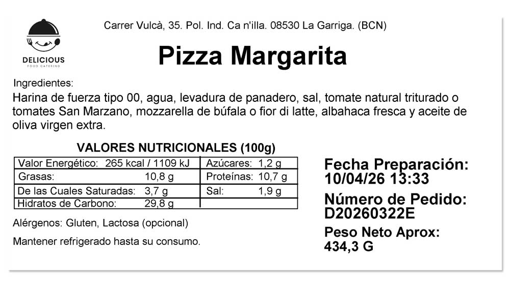 muestra etiqueta delivery inno4food